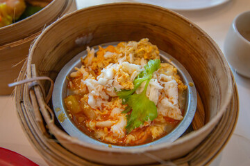 Thai seafood looks delicious and fragrant.
