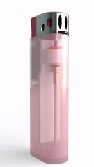 lighter with white background