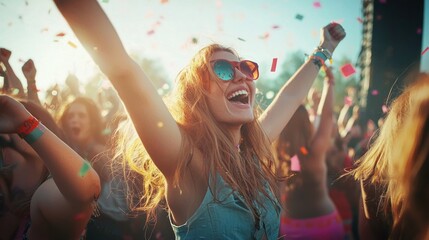 Obraz premium Festival Vibes