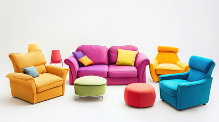 colorful  furniture