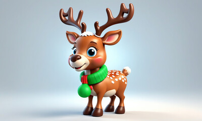 Fototapeta premium rudolph the reindeer