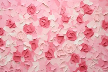 Obraz premium Rose field backgrounds flower petal.