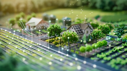 water drops on the grass