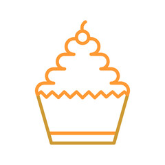 Cupcake Vector Icon