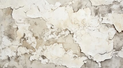 Naklejka premium Abstract Texture of Cracked White Wall 
