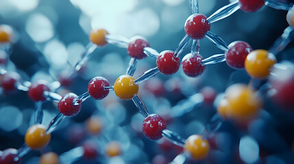 Antioxidants Interacting with Protein Structures to Prevent Folate Degradation in a Scientific Illustration