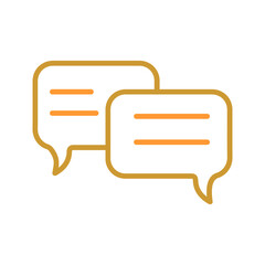 Message Bubble Vector Icon