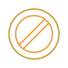 Forbidden Vector Icon