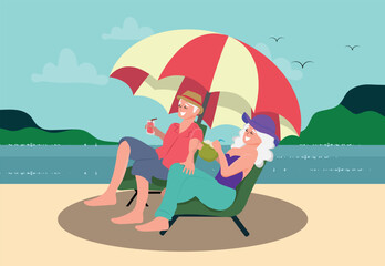 people in different situations