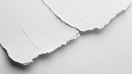 White Textured Paper Close-Up