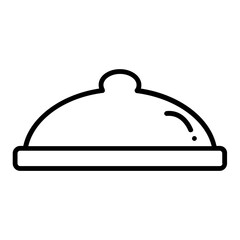 a pan that is usually used to serve food in a famous restaurant