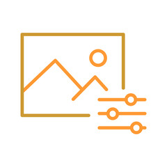 Photo Editing Tools Vector Icon