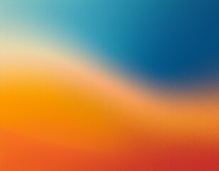 abstract color gradient background grainy orange blue yellow white noise texture backdrop banner poster header cover design