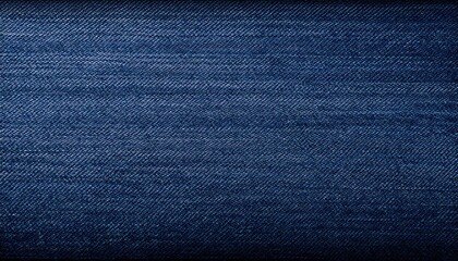 dark blue denim background detailed and high resolution fabric texture wide and long textile banner