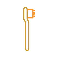 Tiny Toothbrush Vector Icon