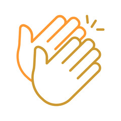 Clapping Hands Vector Icon