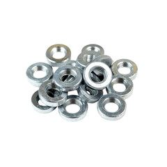 Pile of Metal Nuts