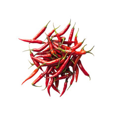 Fototapeta premium Red Chili Peppers Pile