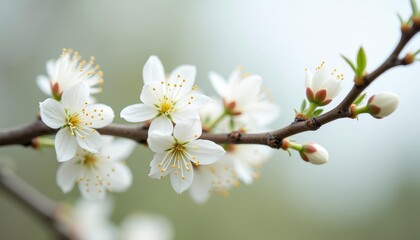 Fototapeta premium Blooming beauty in natures embrace