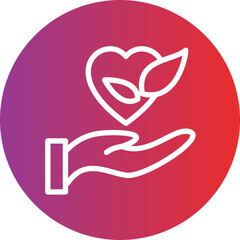Non-profit Organization vector icon style