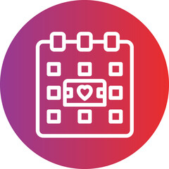 Charity Event vector icon style