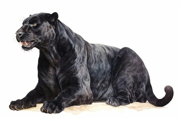 Fototapeta premium Wildlife animal mammal jaguar.