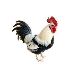 Fototapeta premium Rooster with Red Comb and Wattles