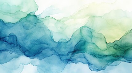 Flowing abstract watercolor inspiration
