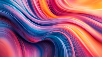 Fototapeta premium Vibrant swirling color patterns