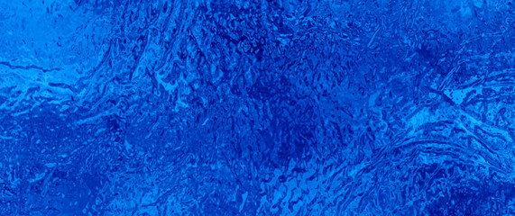 Blue winter vector art background with frozen glass and ice texture for cover design, cards, flyer, poster, banner. Hand drawn Christmas illustration. Merry Christmas! Snow.	