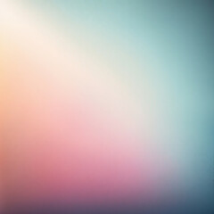 Soft gradient background with a blend of pastel colors, copy space