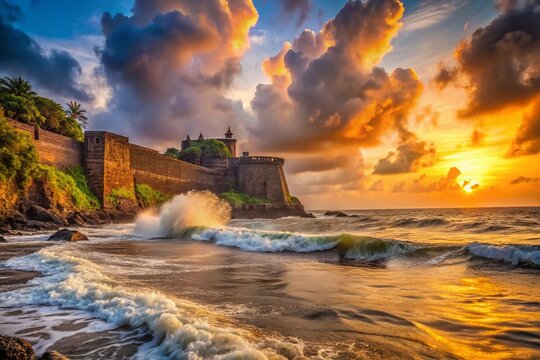 Murud Janjira Fort at Alibag: Majestic Coastal Heritage and Scenic Views of India