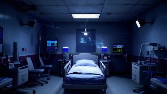 Creepy Hospital Room Video Very Cool