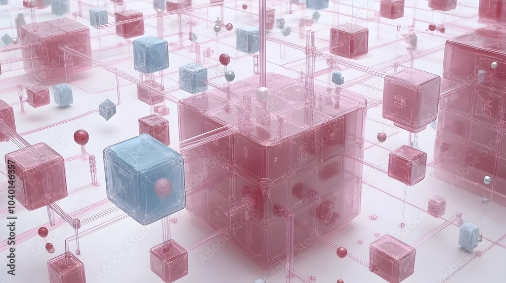 Aufkleber a futuristic cluster segmentation chart in 3d, showing detailed divisions in a company s market anal