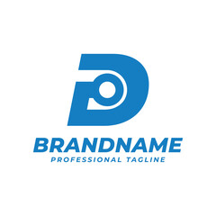 Letter D Technology logo, symbolizing innovation, progress, and cutting-edge technology