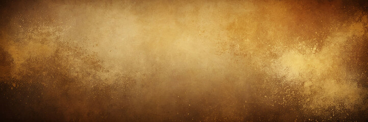 Obraz premium Abstract Golden Banner
