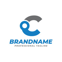 Letter C Technology logo, symbolizing innovation, progress, and cutting-edge technology