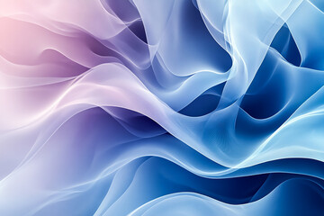 Obraz premium Abstract Background with Soft Flowing Curves, Perfect for Modern Design Presentations