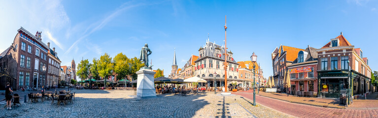 Obraz premium Altstadt, Hoorn, Niederlande