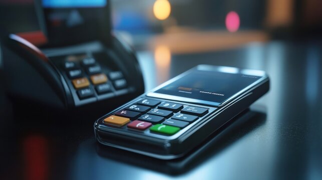 Mobile payment gateway displaying transaction processing on a smartphone