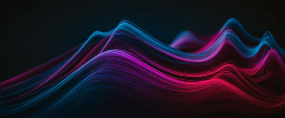 Red Magenta Black Blue Violet and Purple Abstract Vibrant Gradient Background
