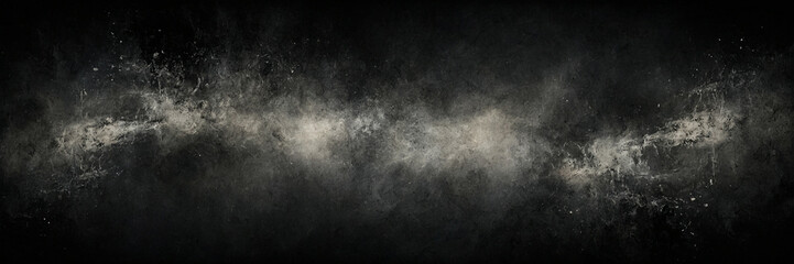 Abstract Black Banner