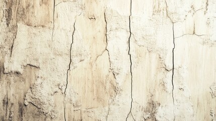 Obraz premium A light wooden texture background with subtle cracks and an organic grain pattern, ideal for adding a natural touch to design projects.