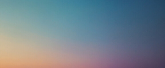 Colorful gradient background with a blend of pastel colors, panorama, copy space for text