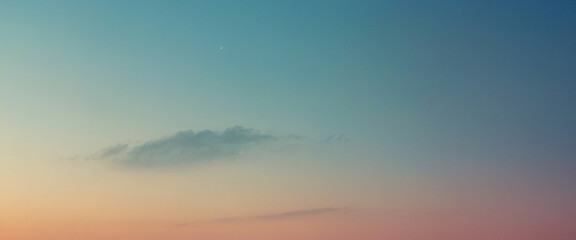 Fototapeta premium Pastel gradient background, panorama, copy space for text