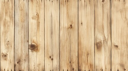 Naklejka premium A smooth light wood surface with natural imperfections, offering a rustic, warm feel, perfect for backgrounds in design work.