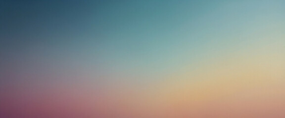 Obraz premium Soft gradient background blending subtle hues, panorama, copy space for text