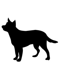 Dog paw print clip art design on plain white transparent isolated background for card, shirt, hoodie, sweatshirt, apparel, card, tag, mug, icon, poster or badge