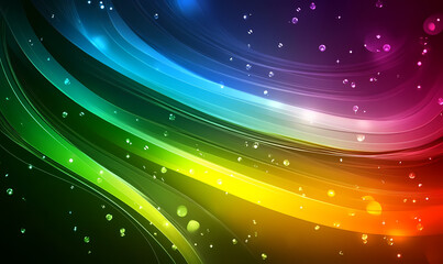 Obraz premium abstract background with glowing lights