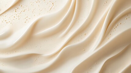 Obraz premium Soft cream gradient with grainy noise effect for minimalistic banner or poster design